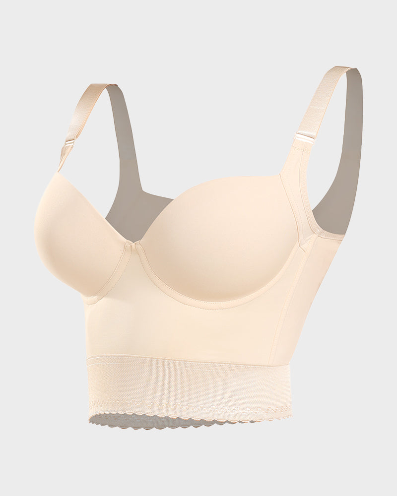 ContourFit™ Longline Push-Up Shapewear Bra