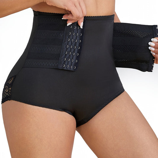 SnapTuck™ High-Rise Compression Shapewear for a Flattering Silhouette